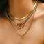 Silver with Gold Buckle