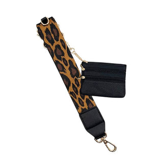 Cell Phone Crossbody Brown Leopard