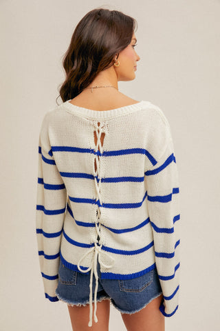 Turning Heads Striped Sweater