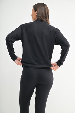 Hacci Cowl Neck Pullover and Jogger Set