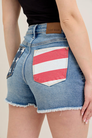 Let Freedom Ring Judy Blue Shorts
