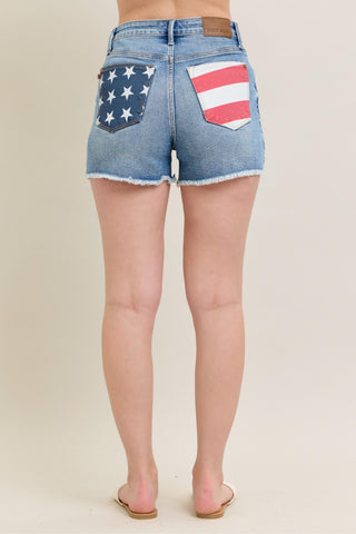 Let Freedom Ring Judy Blue Shorts