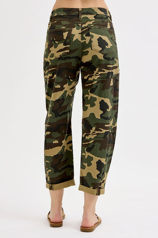 Camo Craze Barrel Pants