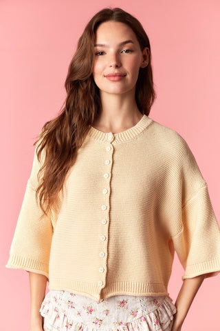 Soft Sunshine Cardigan