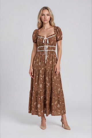 Fall Flowers Dress