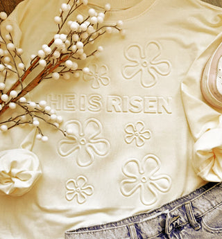 He Is Risen Crewneck