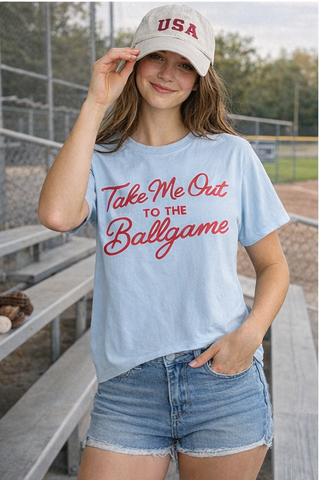Take Me Out to the Ballgame Tee