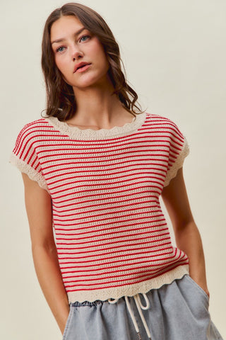 Liberty Lane Sweater Top
