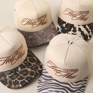 CERTIFIED HOT MESS ZebraTrucker Hat