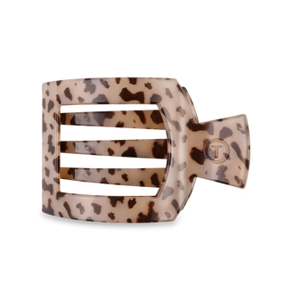 Blonde Tortoise Large Flat Square Hair Clip