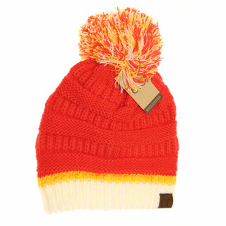 Red & Yellow CC Beanie