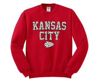 KC  Leopard Print Crewneck