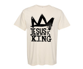 Jesus is King Comfort Colors Tee