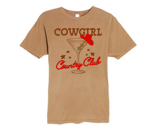 Cowgirl Country Club Tee