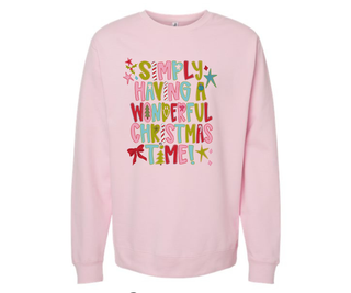 Simply Having a Wonderful Christmas Time Crewneck