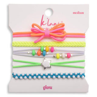 Glow Hair Tie Bracelet