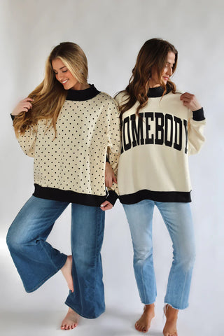 Homebody Reversible Mockneck