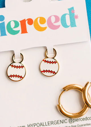 Sports Huggie Charms