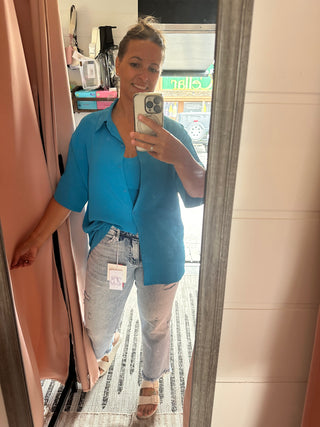 Blue Skies Lovervet Straight Jeans