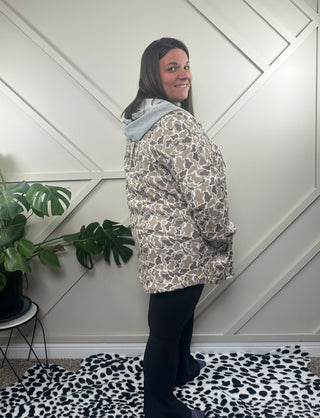 Duck Camo Shacket