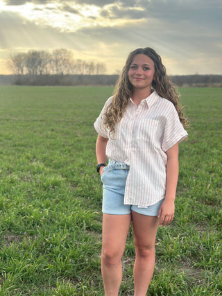 Sunshine State of Mind Button Up