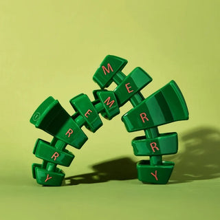 Classic Merry Everything Large Claw Clip