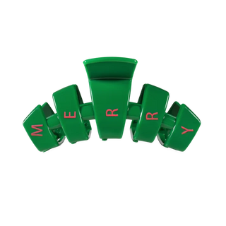 Classic Merry Everything Medium Claw Clip