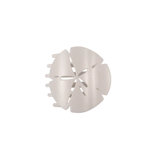 Sand Dollar Medium Flat Hair Clip