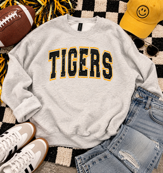 Tigers Distressed Crewneck