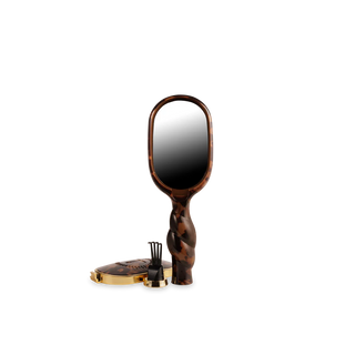 Mini Boar Bristle Hair Brush