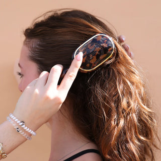 Mini Boar Bristle Hair Brush