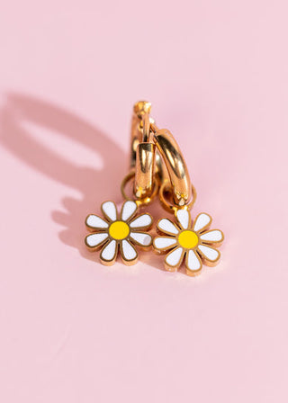 White Daisy Charms