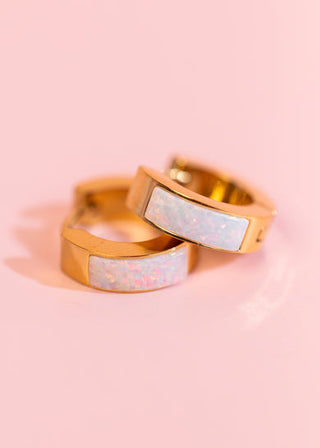 White Opal Huggies