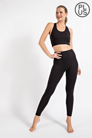 Like Butter Black Leggings