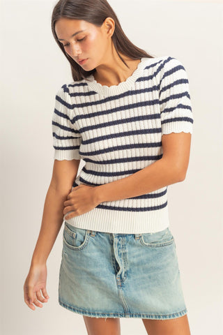 Coastal Crush Knit Top