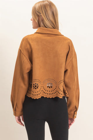 Wildflower Suede Jacket