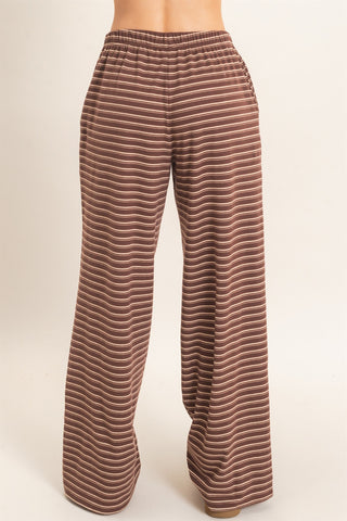 Cocoa Stripe Pants