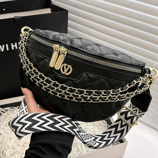 Triple Chain Belt Bag