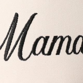 Mama Embroidery Floral Two-Tone Trucker Hat