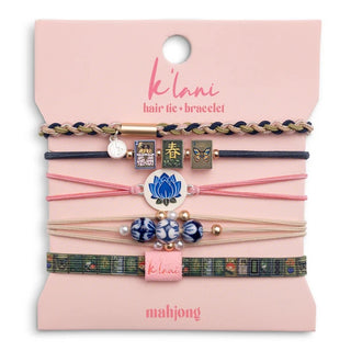 Mahjong Hair Tie Bracelet
