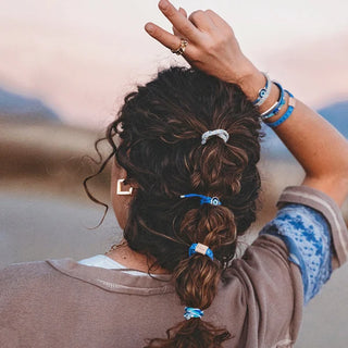 Resist Hair Tie Bracelet